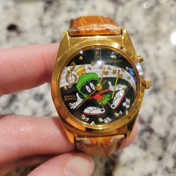 1994 Marvin The Martian Musical Watch - Picture 1 of 4